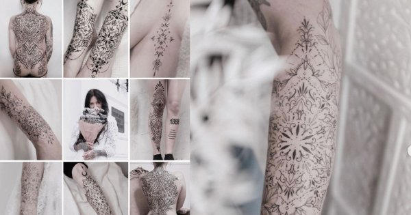 #OrnamentTattoos - ta artystka ze Śląska dba o najmniejszy szczegół - koniecznie zobacz 17 niesamowitych zdobień ciała!