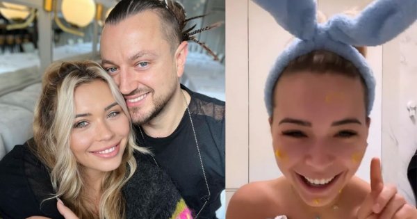 Sandra Kubicka w samym ręczniku, a Baron... chwyta ją za piersi! "Niby dorosła kobieta, a mental wczesnej nastolatki" - ktoś pisze