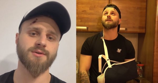 Amadeusz Ferrari, zawodnik FAME MMA, pokazał mieszkanie, w którym go zaatakowano! Przyprawia o dreszcze?