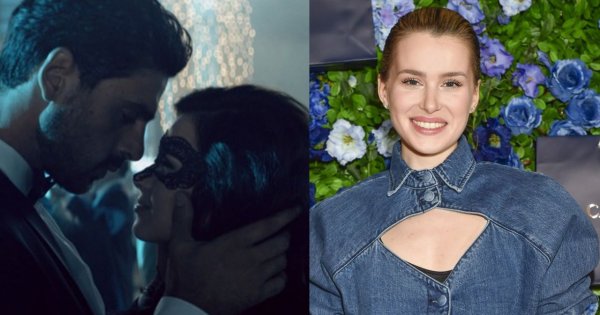 Anna Maria Sieklucka z "365 dni" nago w wannie! Piersi przysłoniła tylko płatkami kwiatów