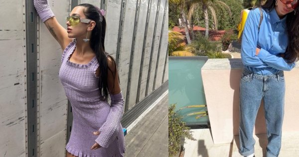 Dua Lipa i jej najciekawsze wiosenne stylizacje! "WOW! Twój styl jest po prostu niepowtarzalny" - piszą fani