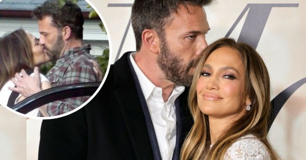 Miłość Jennifer Lopez i Bena Afflecka kwitnie! Para przyłapana na gorącym pocałunku!