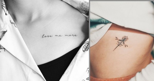 #smalltattoo - małe tatuaże. To idealne wzory dla początkującej! Zobacz najpiękniejsze dziary!