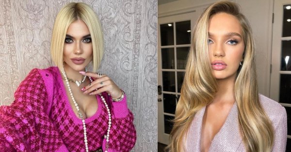 Miodowy blond - na fryzurze short bob, long bob oraz na długich włosach. Trendy na wiosnę 2022!