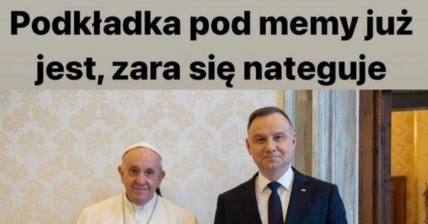 Andrzej Duda odwiedził papieża Franciszka! Okazał duchownemu ogromną czułość. Są memy!