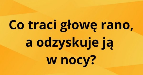 Aby rozwiązać tę zagadkę, należy wytężyć umysł. Dasz radę?
