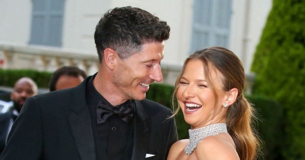 Anna Lewandowska olśniewa w Cannes na gali amfAR! Jej pomarańczowa suknia balowa z baskinką to absolutne dzieło sztuki!