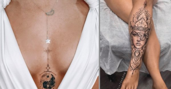 Oto najpiękniejsze kobiece tatuaże! Zobacz i zainspiruj się!