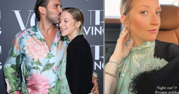 Ciężarna Lara Gessler zachwyca stylizacją na premierze "Vogue Living"!