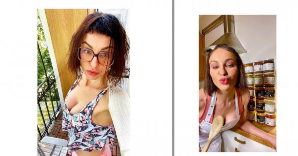 Maja Hirsch w dwóch różnych stylizacjach na jednej imprezie! Która lepsza?