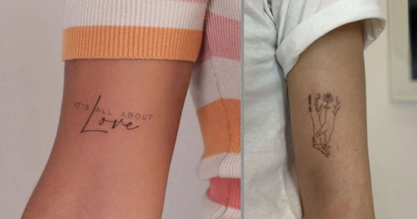 #smalltattoo - małe tatuaże. Zobacz kobiece trendy 2022 roku!