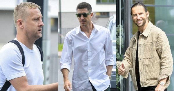 Polscy piłkarze na zgrupowaniu w codziennych stylizacjach. Lewandowski w okularach od YSL za 1400 zł, Krychowiak w sztruksie, a Glik z plecakiem Louis Vuitton