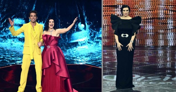 Oceniamy stylizacje prowadzącej Eurowizji Laury Pausini. Która z nich była najlepsza?