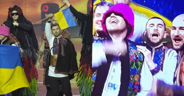 Ukraina wygrała Eurowizję 2022! Zobacz, jak cieszyli się ze zwycięstwa!