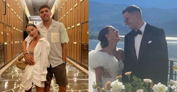 Julia Nowak i Jan Bednarek wzięli ślub! Panna młoda w zjawiskowej sukni ślubnej typu księżniczka! Kto ją zaprojektował?