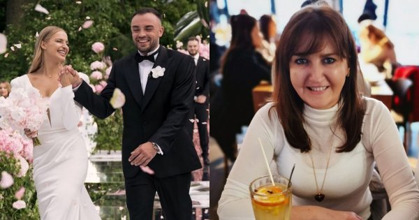 Mama Karoliny Pisarek na ślubie. Jak wyglądała mama panny młodej? Zaskoczyła nietypową stylizacją!