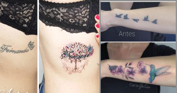 Masz nieudany tatuaż? Zasłoń go innym! Oto 15 najlepszych metamorfoz! [ZDJĘCIA PRZED I PO]