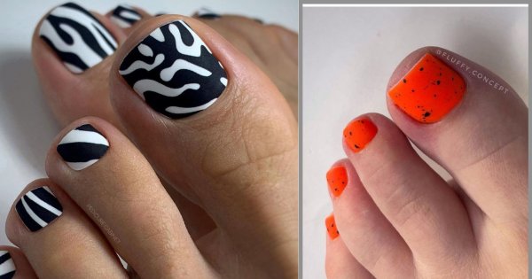 Paznokcie u stóp. Zobacz trendy na lato 2022! (12 pięknych stylizacji)