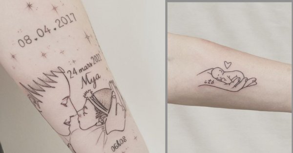 11 tatuaży dla mamy: wizerunek dziecka, napis, symbole. Sprawdź i zainspiruj się!