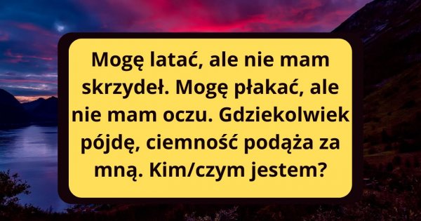 Tę zagadkę jest w stanie rozwiązać tylko 5% osób. Jesteś wybrańcem?