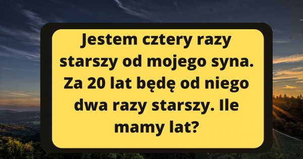 Zagadka, która sprawdzi Twoją wiedzę z podstawówki! Dasz radę?