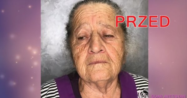 Szokująca metamorfoza 80-latki! Wyrysowane brwi i sztuczne rzęsy odjęły jej sporo lat! Zobacz zaskakującą przemianę!