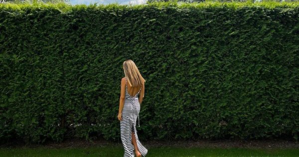 Małgorzata Rozenek porządkuje ogród. Aż się kurzy!