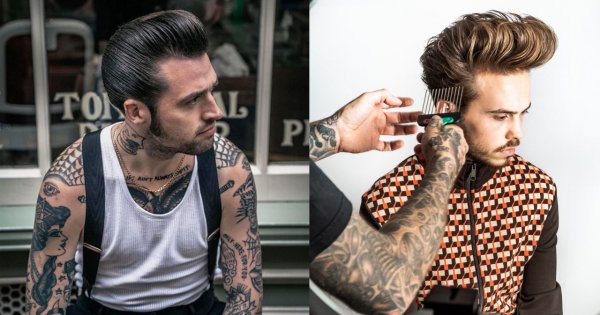 Fryzury męskie - POMPADOUR. Po filmie "Elvis" świat oszalał na punkcie tego kultowego uczesania!