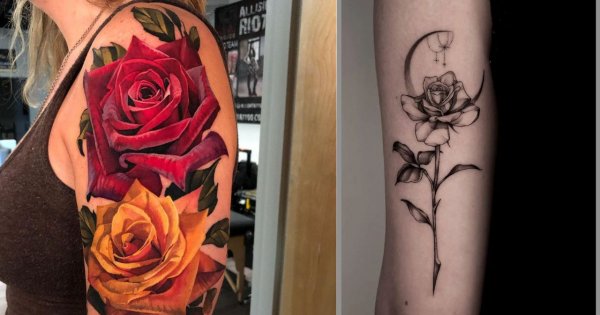 #rosetattoo, czyli tatuaż róży. Zobacz najlepsze projekty!