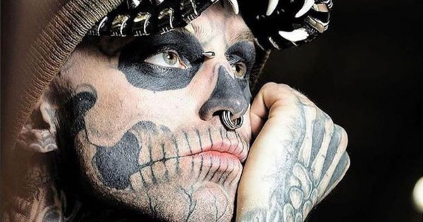 Ten mężczyzna pobił dwa rekordy Guinnessa w tatuowaniu! Odszedł w tragicznych okolicznościach...