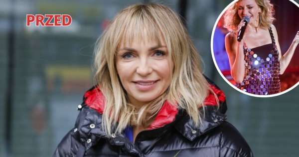 Anna Wyszkoni w cekinowej sukience i w nowej fryzurze! W grzywce na bok wygląda lepiej?