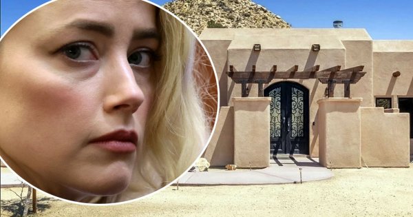 Amber Heard sprzedała dom na pustyni! Była żona Johnny'ego Deppa żyła w luksusach!