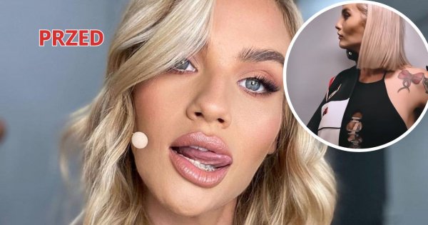 Karolina Gilon z "Love Island" ścięła włosy! Ma platynowego blond short boba! Fani: "Wcześniej takie mysie ogony wisiały"