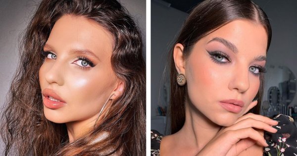 Zmysłowy makijaż - kocie oko, smoky eyes oraz rozświetlenie. Trendy na wrzesień 2022. Instrukcje KROK PO KROKU