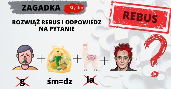 Rozwiąż REBUS i odpowiedz na pytanie. Większość Polaków tego nie wie!