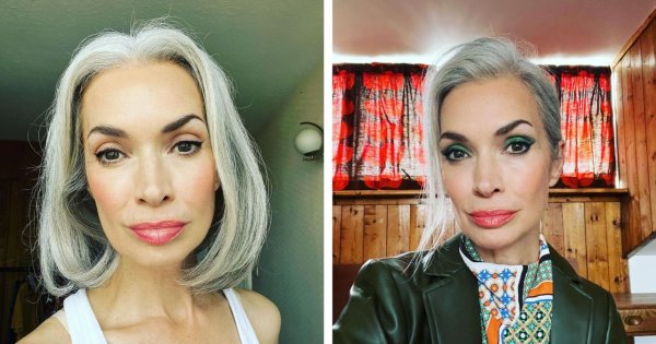 Modne fryzury na SIWYCH WŁOSACH. Bob, pixie cut, fale i nie tylko! Zobacz trendy propozycje