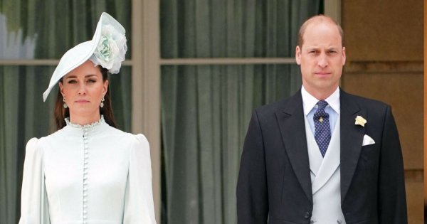 Książę William sam żegnał królową Elżbietę II. Co robiła w tym czasie Kate?