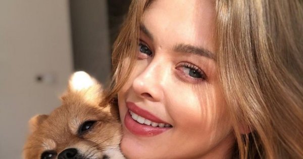Joanna Opozda wybrała się do ZOO z synkiem Vincentem. Trzyma go w ramionach i aż promienieje!