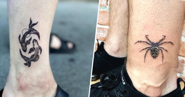 #ankletattoo - tatuaż na kostce. Zobacz te małe, piękne i niezwykłe wzory!
