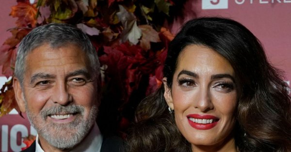 George Clooney z olśniewającą małżonką na Academy Musem Gala 2022! Amal wyglądała jak grecka bogini!