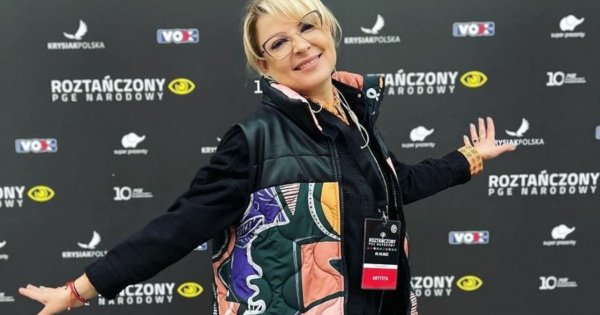 Magda Narożna w scenicznym makijażu i fryzurze. Tak mogłaby wyglądać panna młoda?