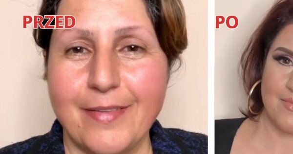 Fenomenalna metamorfoza 45-latki. Mąż zasponsorował całą akcję - jego dumna mina bezcenna!