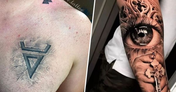 #tattoo3D - tatuaż 3D. Wygląda jak żywy! Zobacz niesamowite projekty!