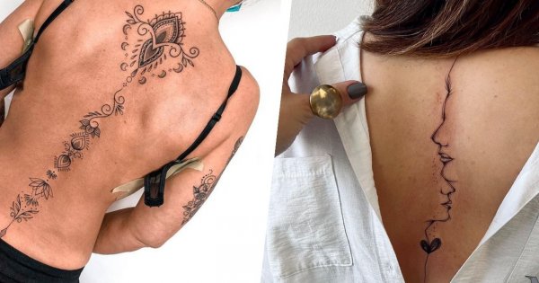 #backtattoo - tatuaż na plecach. Zobacz najpiękniejsze propozycje dla kobiet!