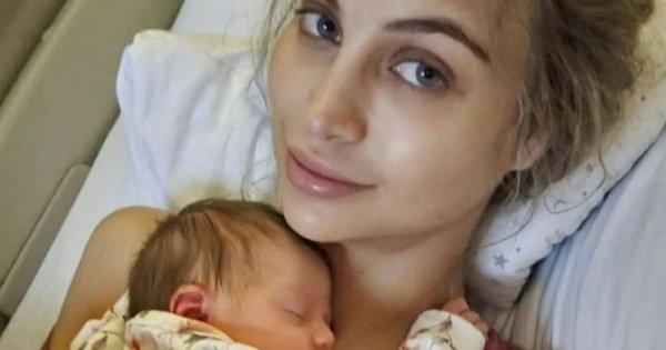 Hanna Żudziewicz już w domu z maleństwem. Córeczkę najradośniej przywitał... piesek! Nie mógł się od niej oderwać