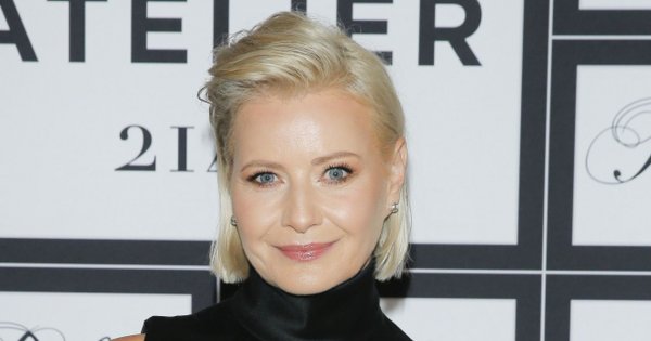 Małgorzata Kożuchowska spowita cała w satynie! To najlepsza stylizacja z pokazu Dawida Wolińskiego?