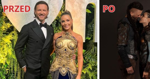 Małgorzata Rozenek na Halloween 2022 przebrała się za bohaterów serialu "Wikingowie"! "Sztos", choć jest jedno "ale"