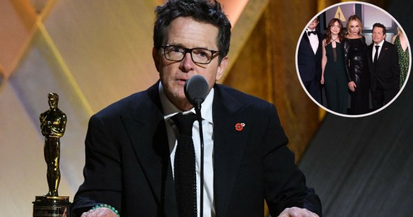 Michael J. Fox odebrał ważną nagrodę w towarzystwie całej rodziny. Wow, syn to jego kopia!
