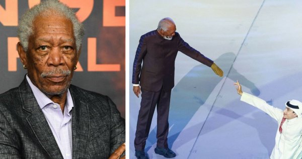 Morgan Freeman wystąpił na otwarciu Mundialu 2022 w Katarze! Internauci ostro komentują