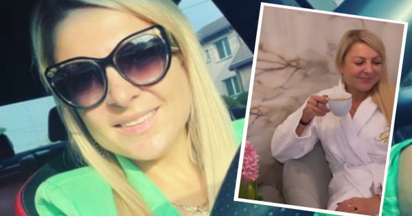 Magda Narożna w samym szlafroku kusi nóżką. Ma daleko w tyle piosenkę byłego męża?!